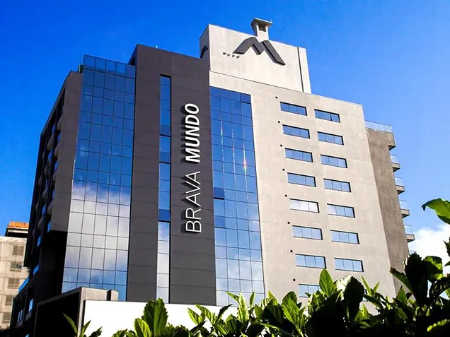 Fachada do Brava Mundo Hotel Boutique